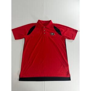 Georgia Bulldogs Polo Size small black and red